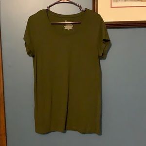 Green shirt